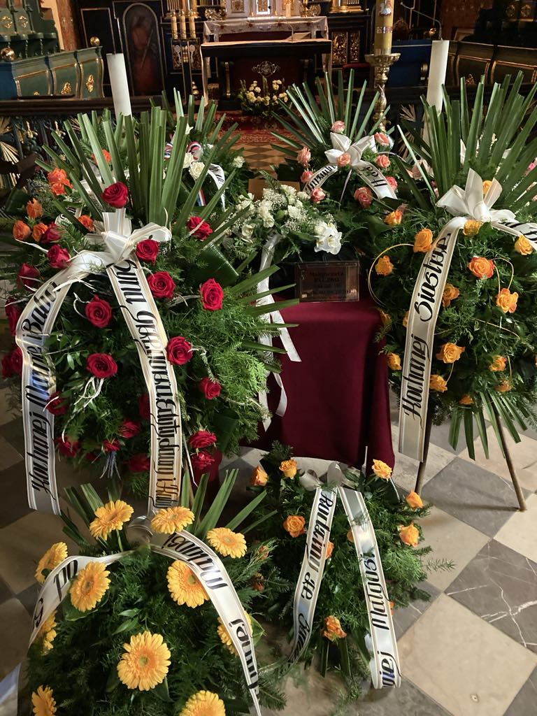 Oprawa pogrzebu - Ceremoniał Mrożek Henryk