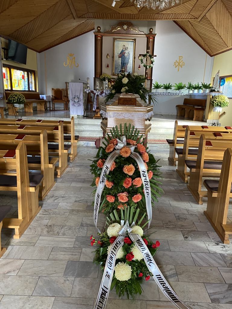 Oprawa ostatniego pożegnania